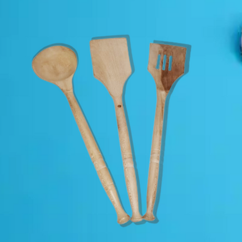 Bamboo Wooden Serving Spoon