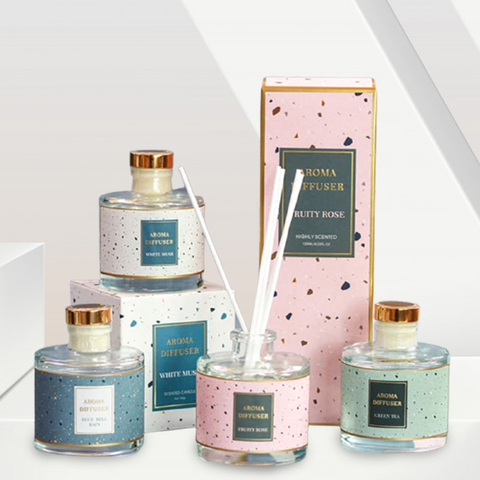 Fragrance Pastel Bottle Reed Diffuser