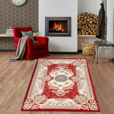 Scarlet Thick And Cozy Floor Rug