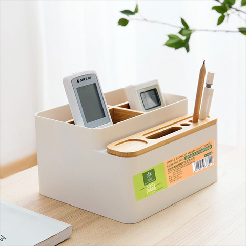 Multi Functional Bamboo Made  Storage Box