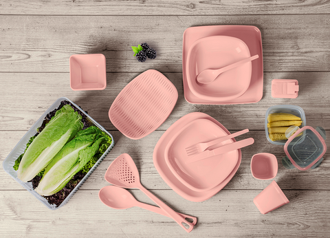 60Pcs Picnic Serveware Set