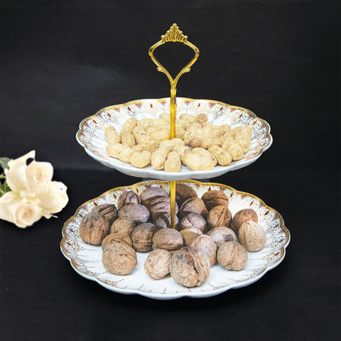 Ceramic Two Layer Serving tray