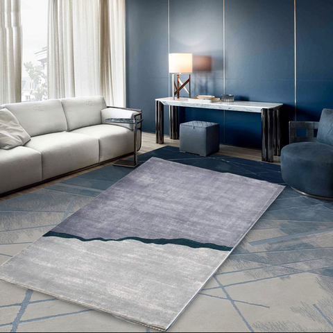Greyish Classic Thick And Cozy Floor Rug