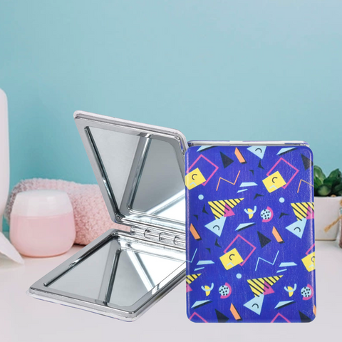 Graffiti Design Folding Portable Pocket Mirror