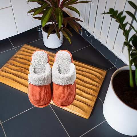 Cozy Wool Lined Sherpa Slippers