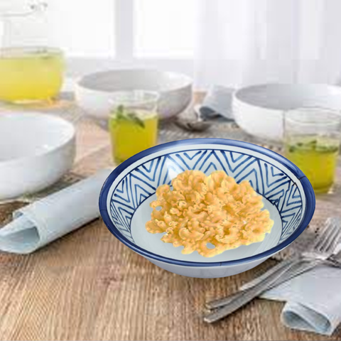 Melamine Greek Serving Bowl