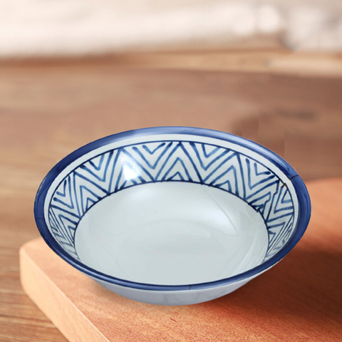 Melamine Greek Serving Bowl
