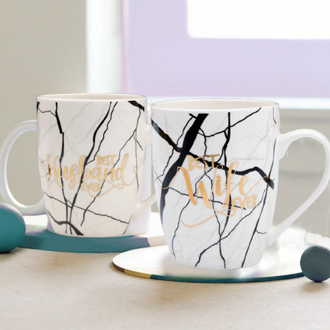 White Bone China Mug