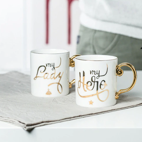 My Hero And My Lady Paired Mug