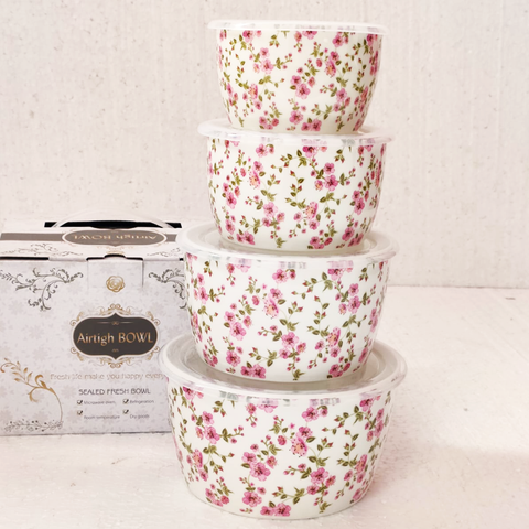 4Pcs Elite Ceramic Sealed Bowls