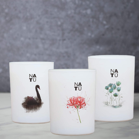 Flamingo Multi Design Fragrance Candles