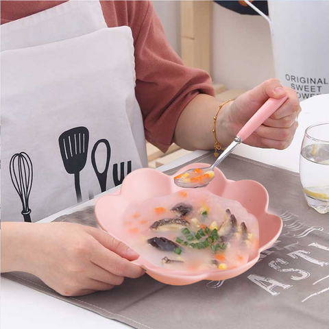 Pastel Pink Serving Bowl