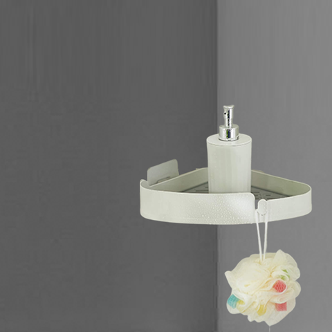 J And S Homes Bathroom Wall Mounted Corner shelf