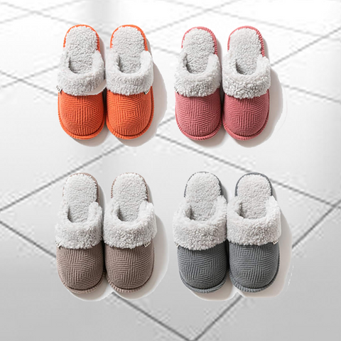 Cozy Wool Lined Sherpa Slippers