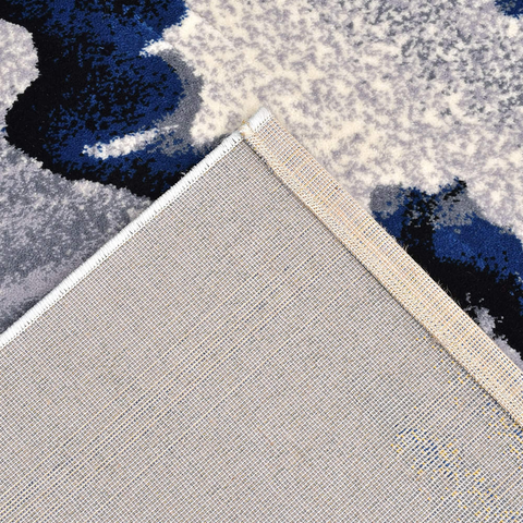 Ocean Waves Thick And Cozy Floor Rug