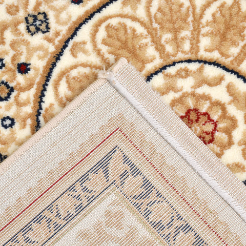 Beige Roman Thick And Cozy Floor Rug