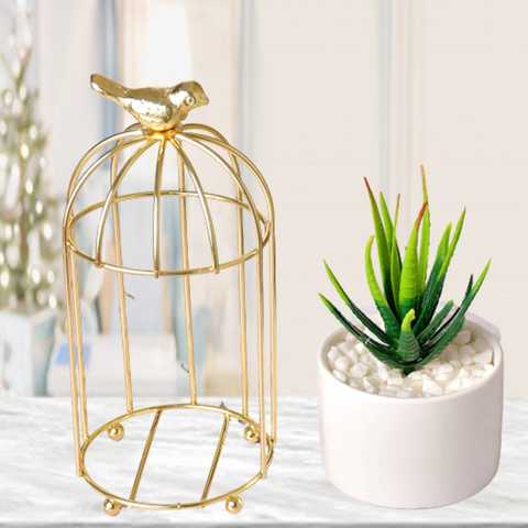 Porcelain Flower Pot With Planter