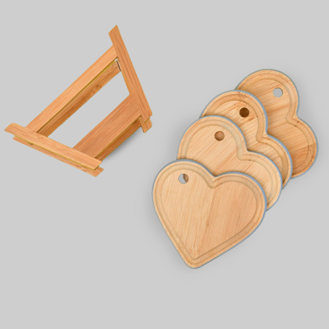 Elegant Bamboo Wooden Coasters