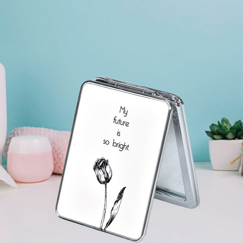 Classic Style Folding Portable Pocket Mirror