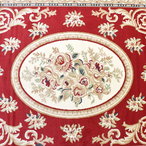 Sangria Thick And Cozy Floor Rug