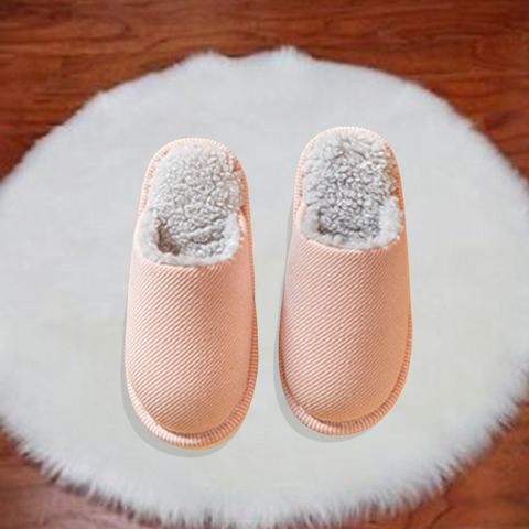 Classic Vince Design Fluffy Sherpa Slippers