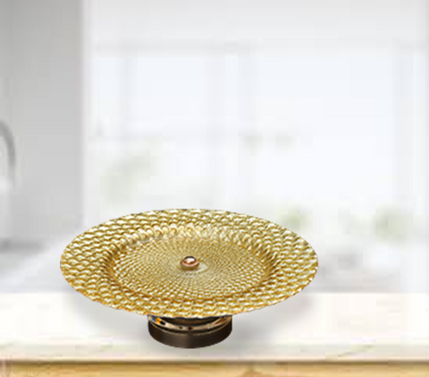 Classic Gold Pattern Serving Tray