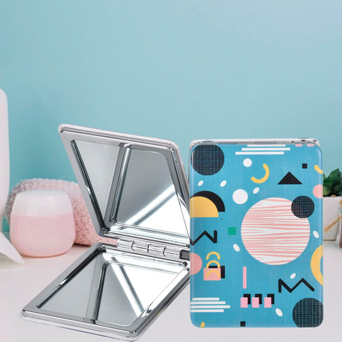 Graffiti Design Folding Portable Pocket Mirror