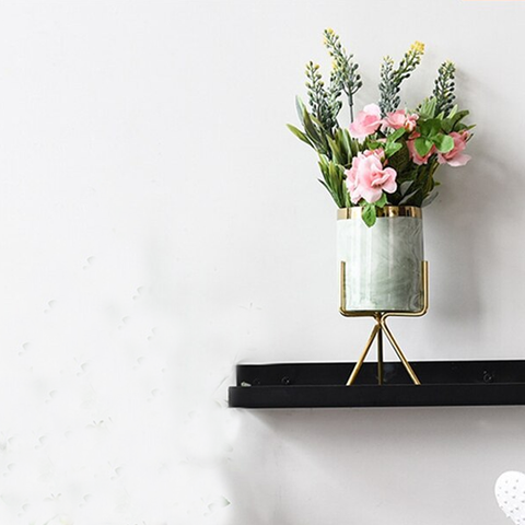 Light Green Doppelganger Porcelain Flower Pot