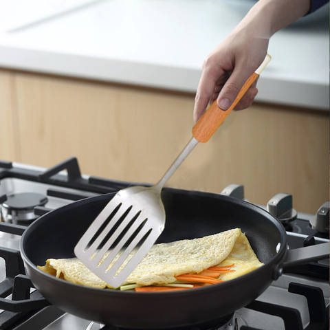 l Slotted Turner Spoon Stainless Steel