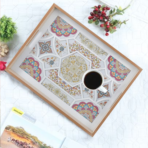 Pair of Canvas Art Trays