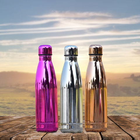 Vacuum Insulated Bottle- Butterscotch Gold