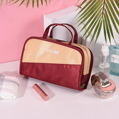 Cosmetics bag Two Tone Multi Color