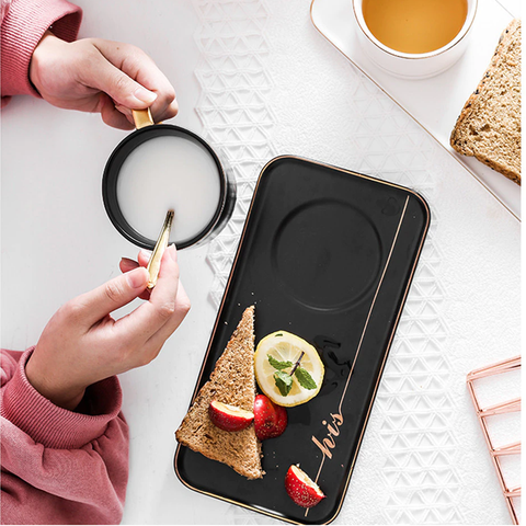 His Coffee Mug With Tray