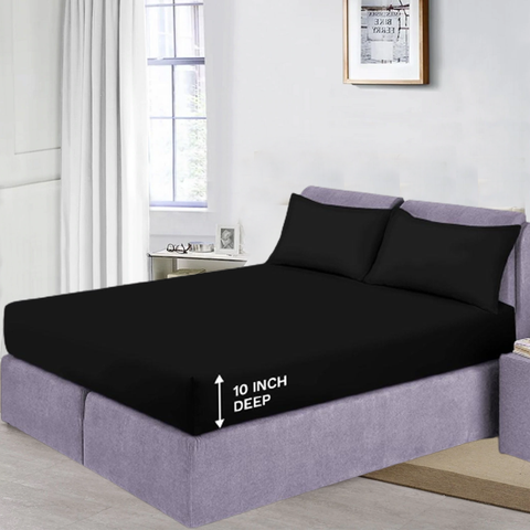 Microfiber Fitted Sheets Premium Hotel Quality