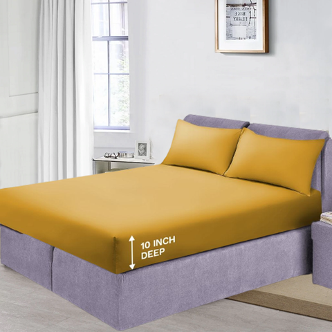 Microfiber Fitted Sheets Premium Hotel Quality