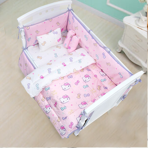 Hello Kitty Baby Cot Bedding Set Pompous Infant And Toddler