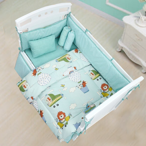 Animal Zoo Baby Cot Bedding Set Pompous Infant And Toddler