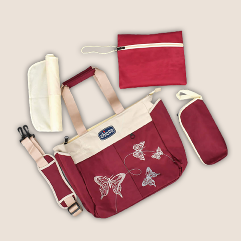 Multipurpose Beautiful Butterfly Traveling Mum Bag
