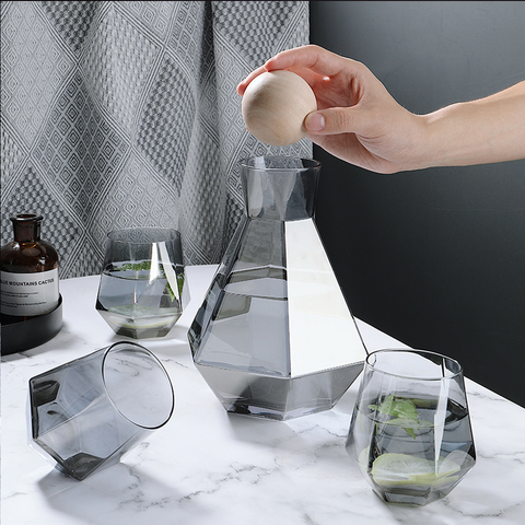 7Pcs Funky Glass Set