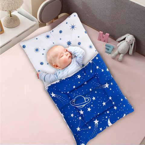 Galaxy Theme Baby Sleeping Bag Carry Nest