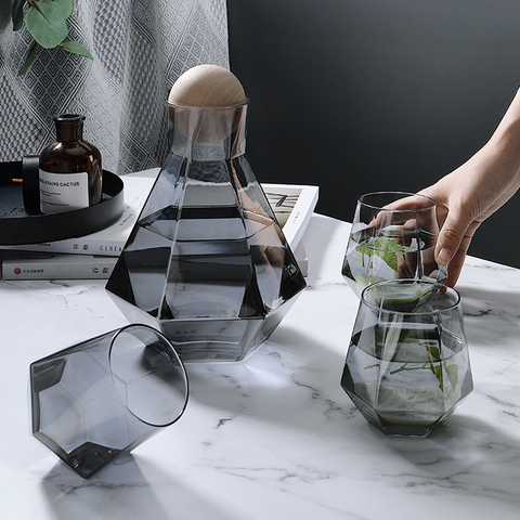 7Pcs Funky Glass Set