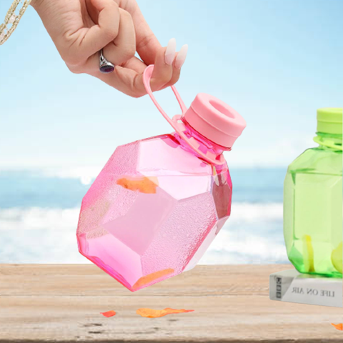 Water Bottle Ergonomics Diamond Leak-Proof