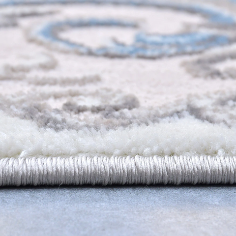 Ancient Style Grey Thick And Cozy Floor Rug