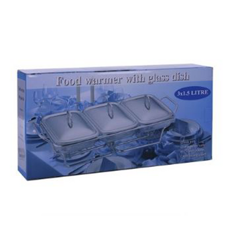 Xiamen Rect Food Warmer With Stainless Steel Lid
