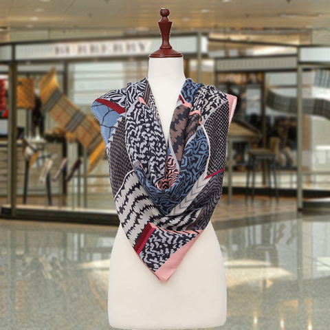Patchwork Classic Cashmere Scarf
