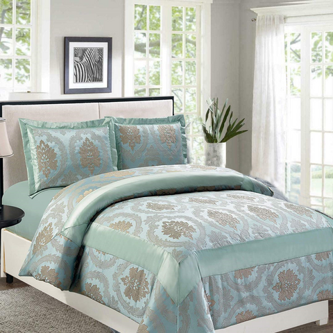 Duck Egg High Quality Bedspread Set
