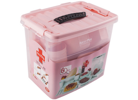 60Pcs Picnic Serveware Set