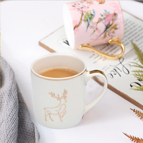 Graphic Bone China Mug