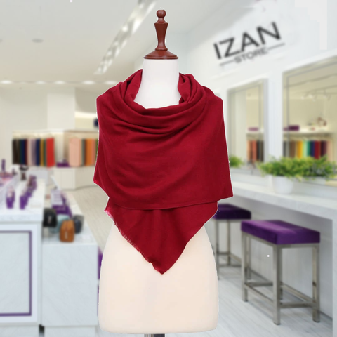 Plain Winsome Classic Cashmere Scarves
