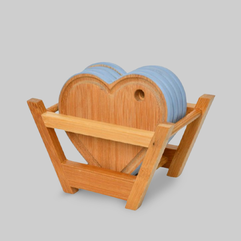 Elegant Bamboo Wooden Coasters